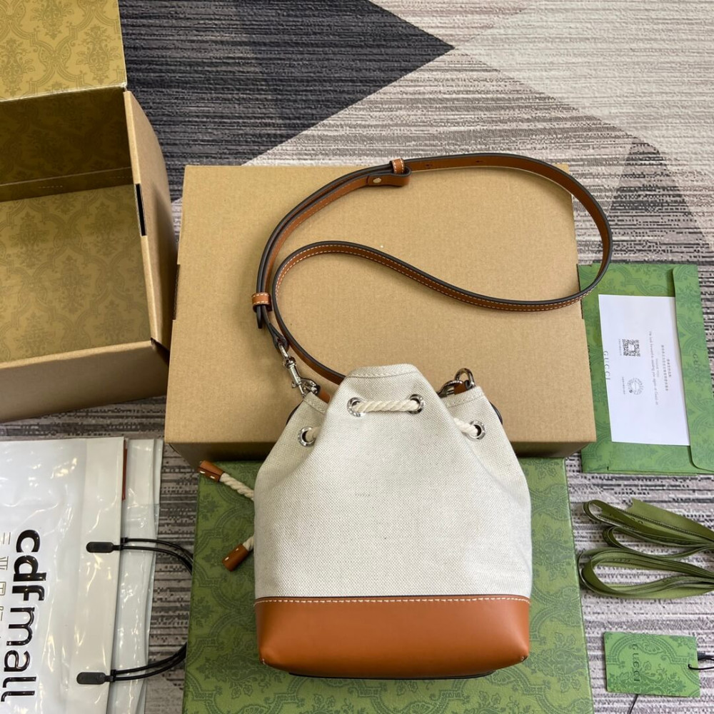Gucci Mini Shoulder Bag With Gucci Print