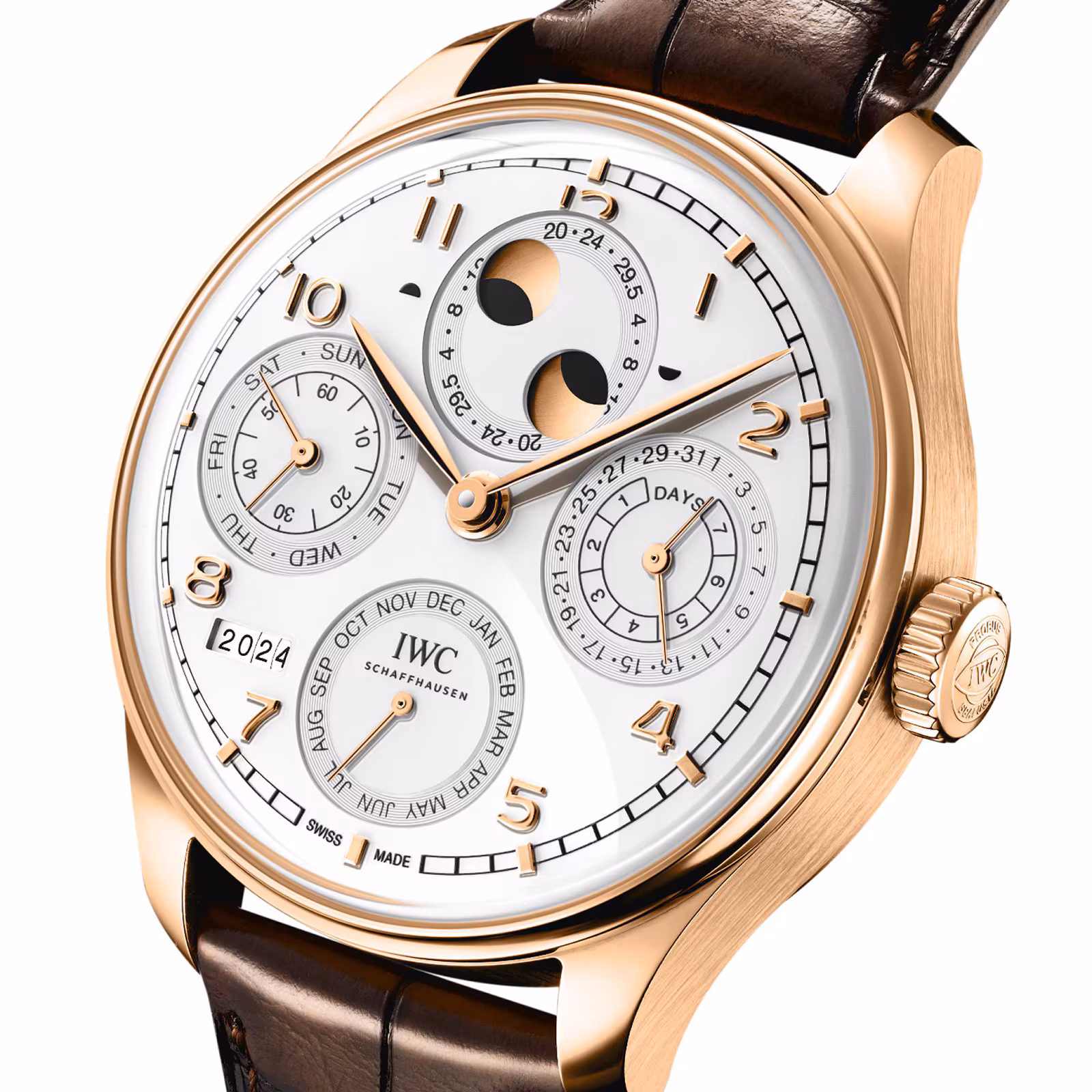 IWC Portugieser Perpetual Calendar 44 Silver Moon IW503701