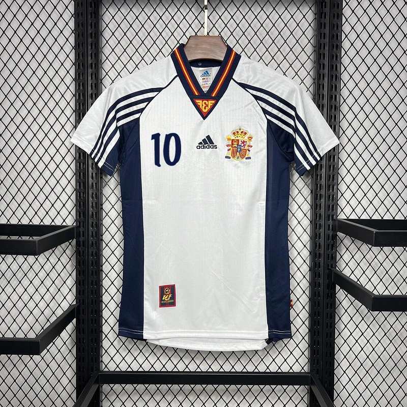 Retro 1998 Spain Away Football jersey retro