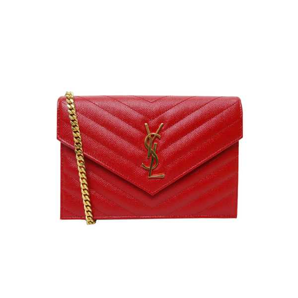 Saint Laurent Le 5 A 7 Bea In Pony Hair Leather Leopard 31Cm