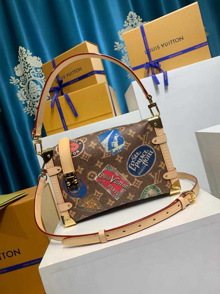 Louis Vuitton MM Monogram Side Trunk