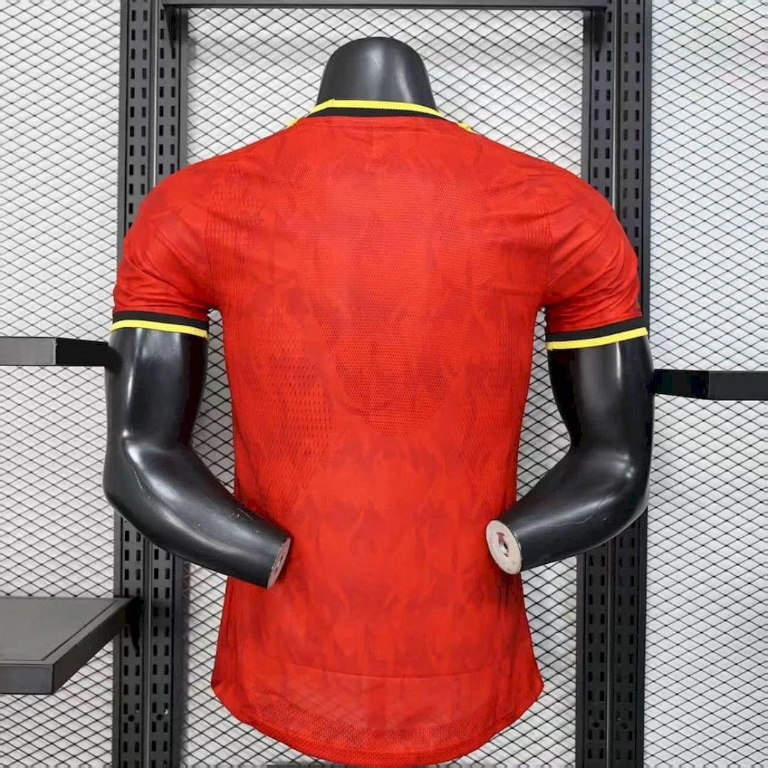 World Cup 2026 Belgium Team Home Football Jersey Player Version