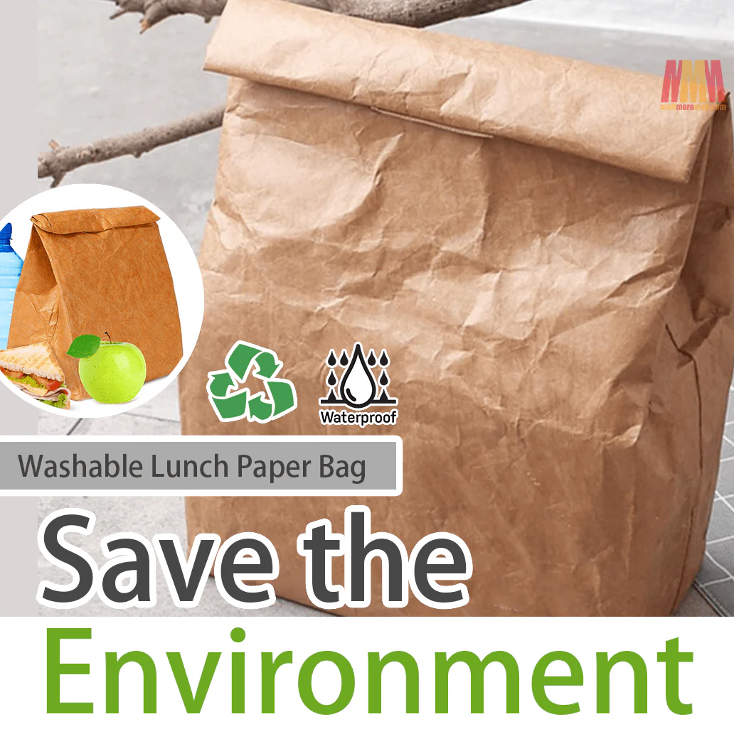Washable and Reusable Paper Bag