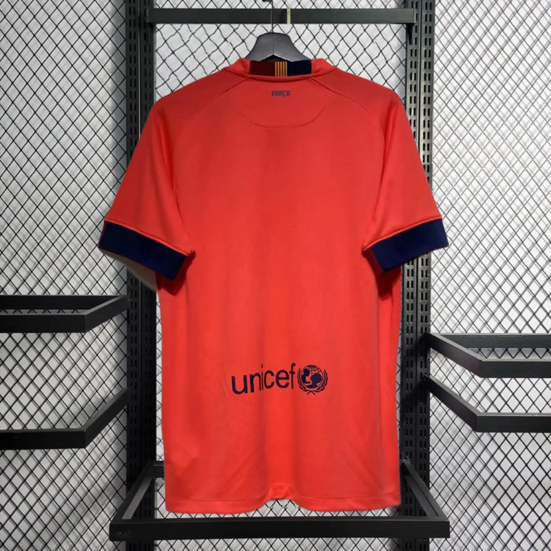 Retro 2014-15 Barcelona away MESSI PIQUE XAVI A.INISTA PUYOL Football jersey retro