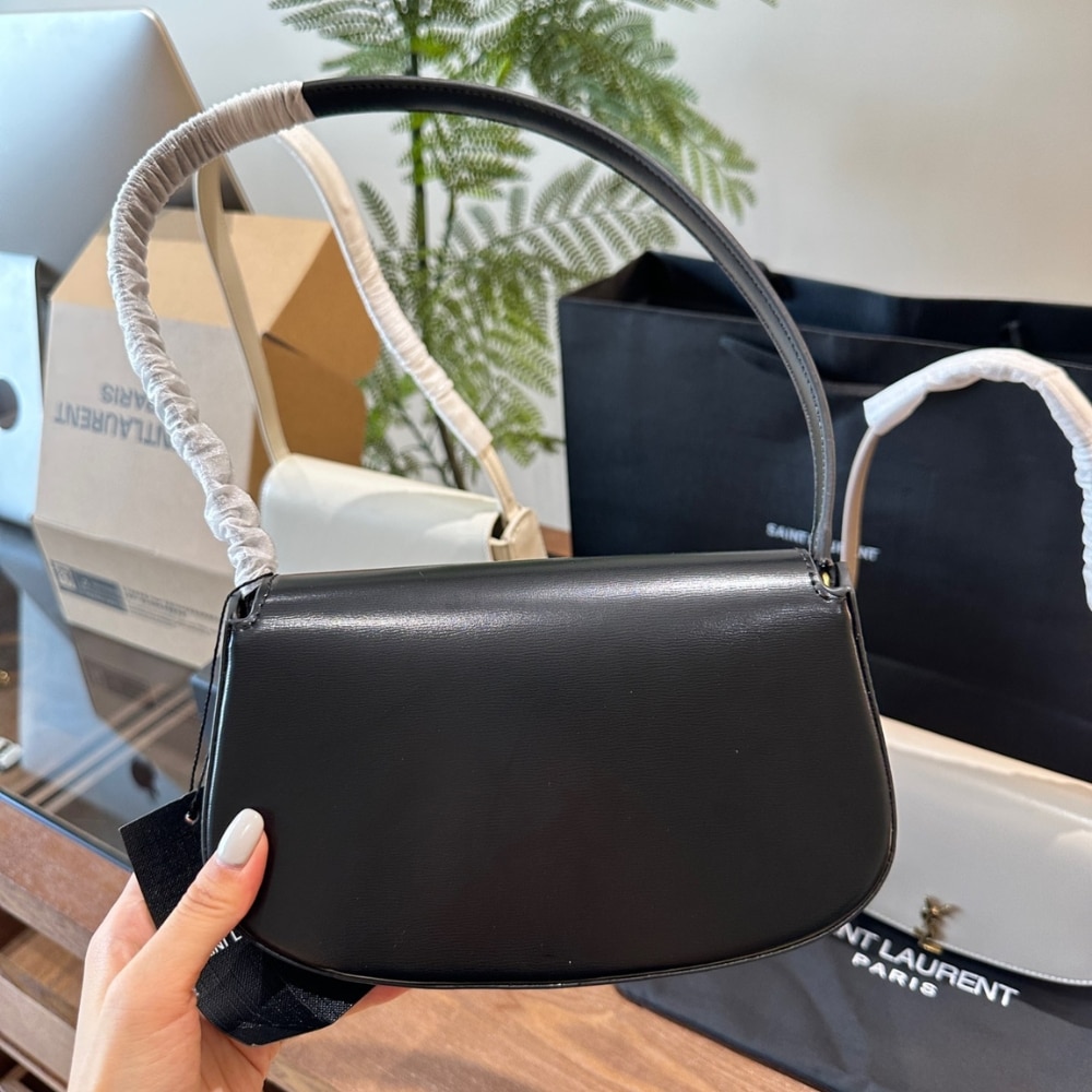 Saint Laurent Mini Voltaire In Box Black 17Cm