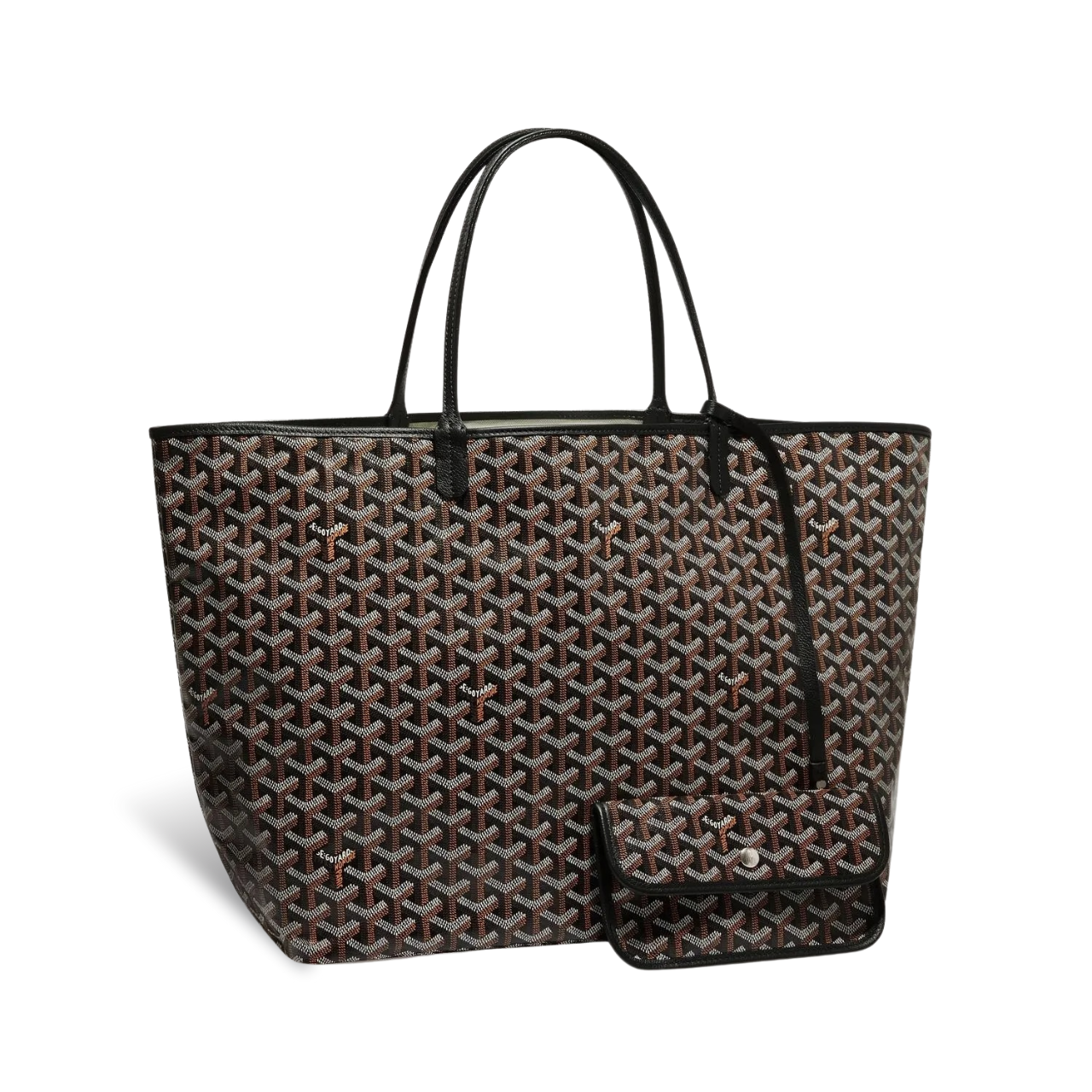 Goyard Saint Louis Gm 40Cm Black Canvas