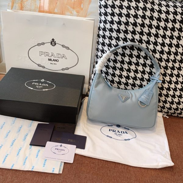 Re-Nylon Prada Re-Edition 2000 mini-bag-blue