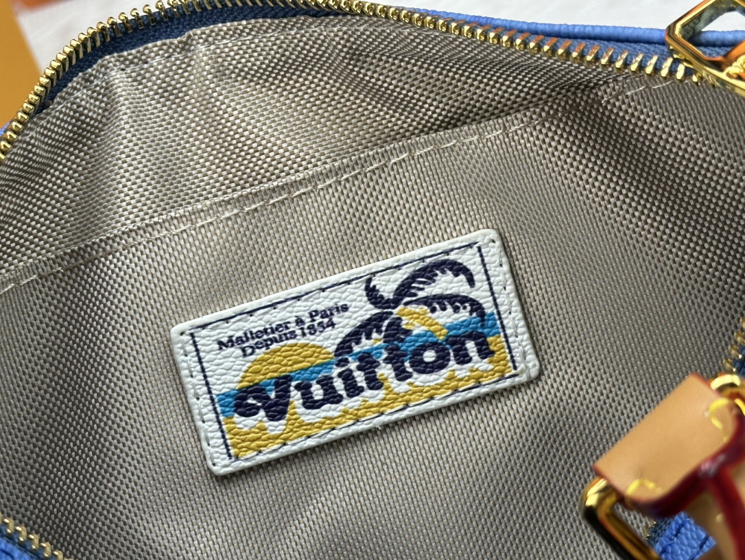 Louis Vuitton Keepall Bandouliere 25 Bright Blue 25Cm M24999