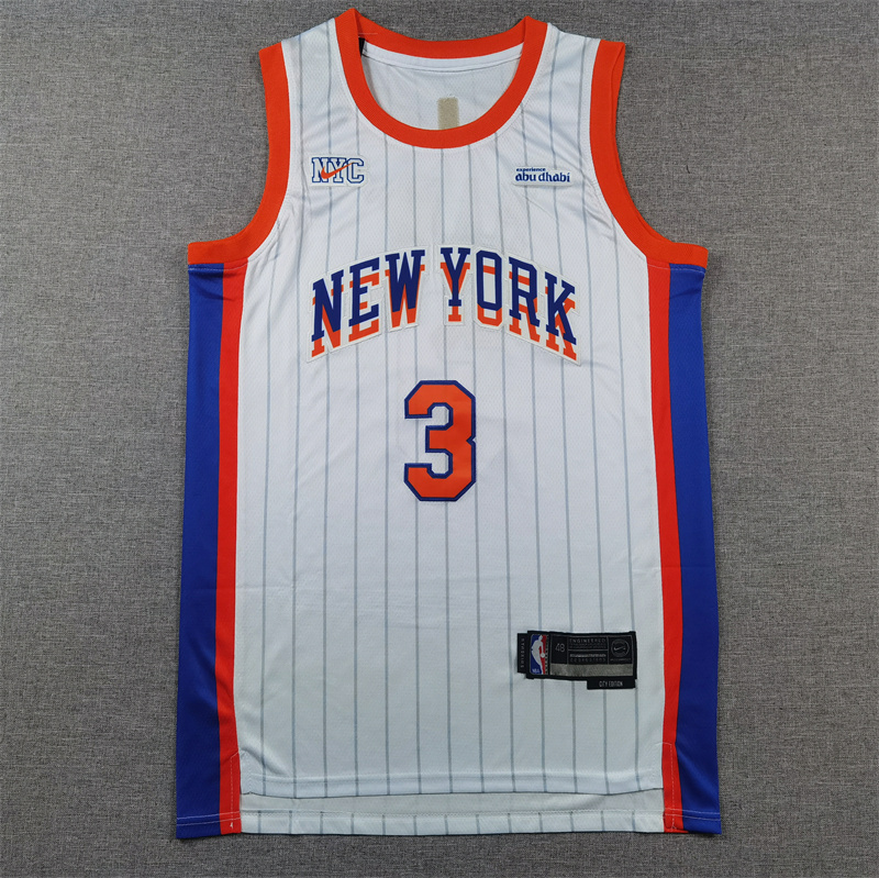 Unisex New York Knicks 2024/25 Embroidered Swingman Jersey City Edition