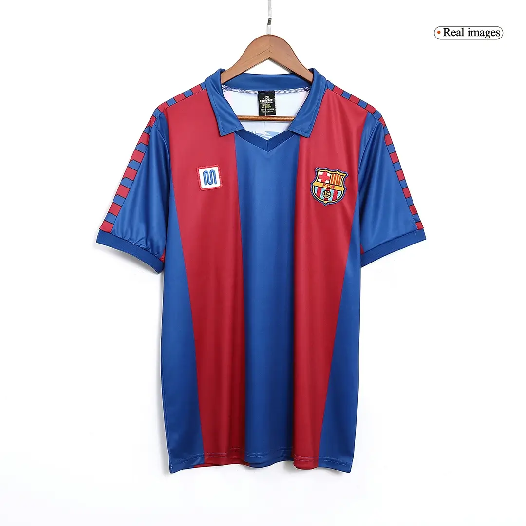 Retro Barcelona 1980/82 Home Soccer Jersey