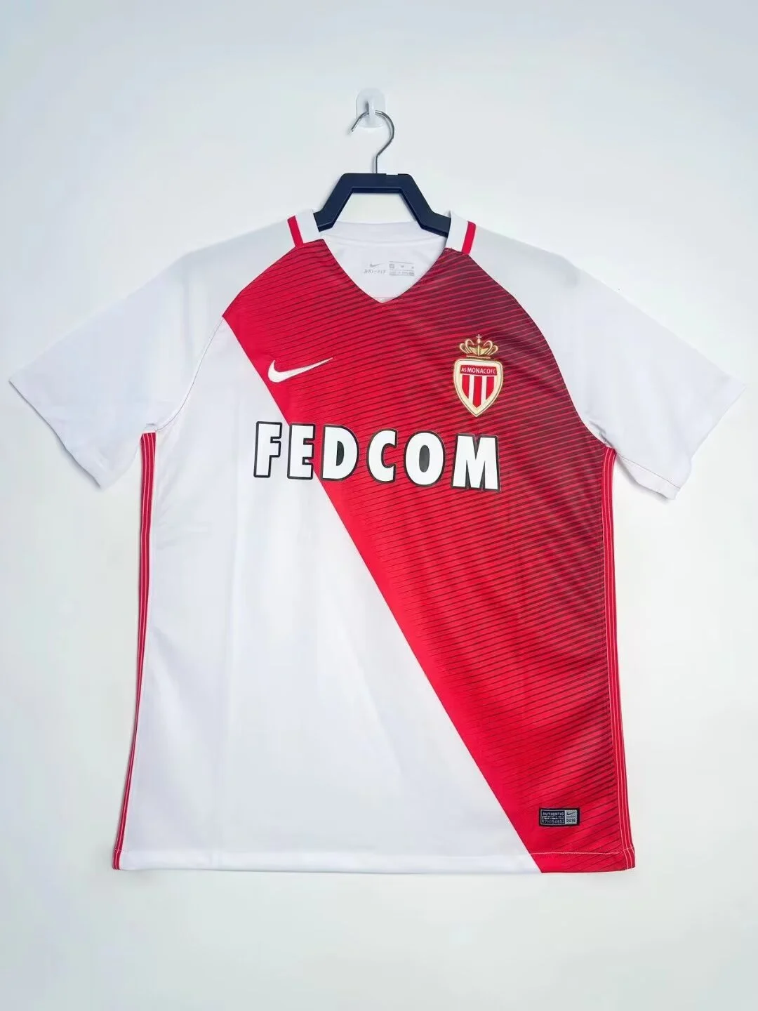 Retro 2016-17 AS Monaco Home Jersey Football jersey retro