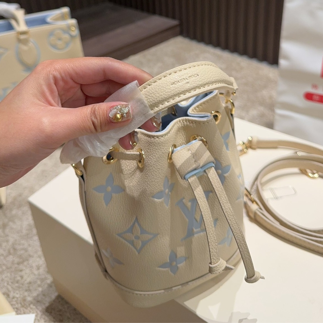 Louis Vuitton Nano No  Candy Blue 13Cm