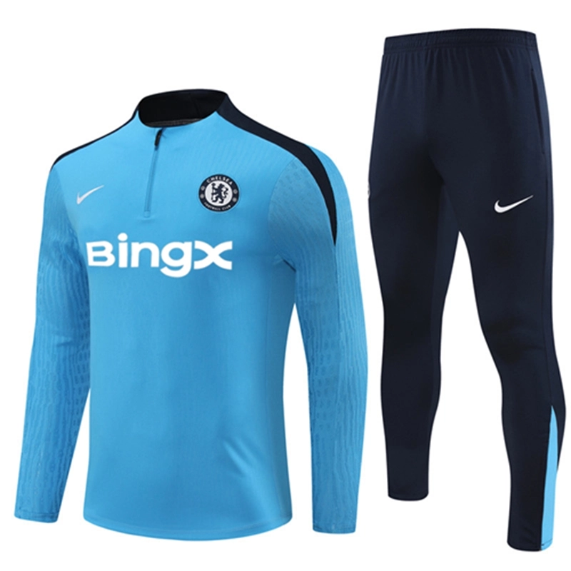 2024-25 Chelsea Light Blue Long Sleeve Training Suit