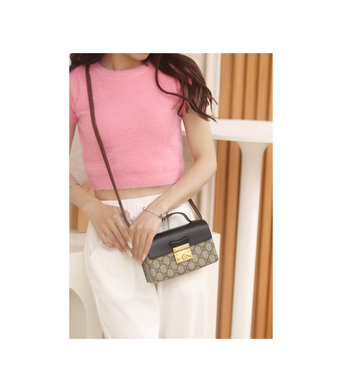 Gucci Padlock Mini Bag Black