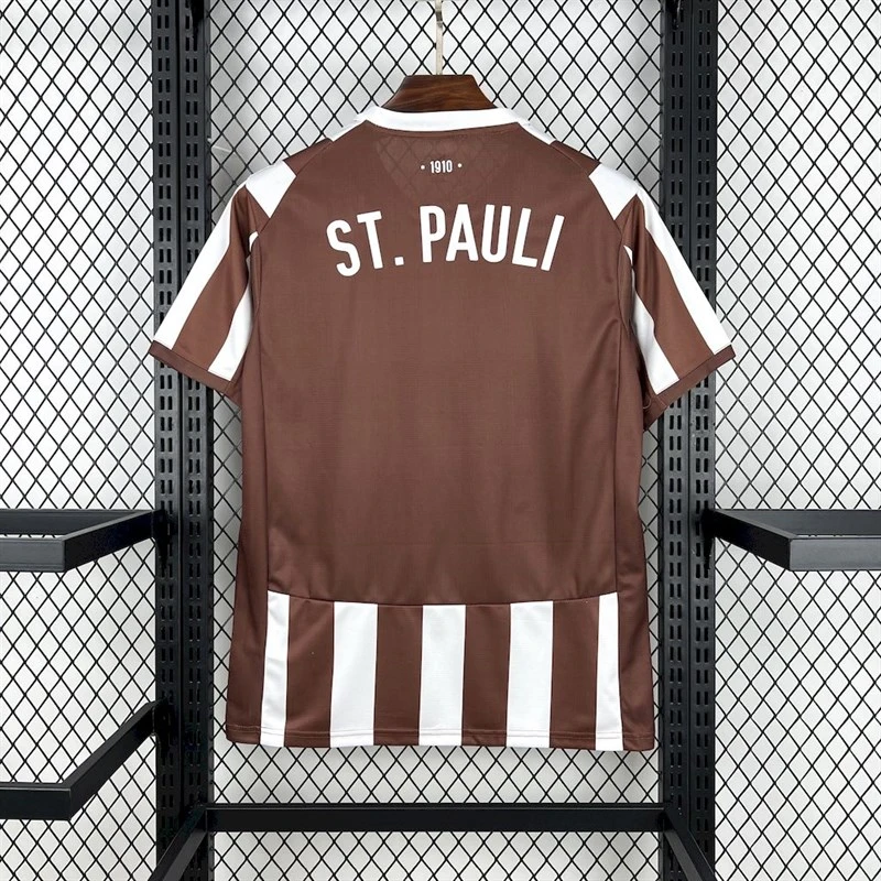 2025-26 St.. Pauli season home Football jersey