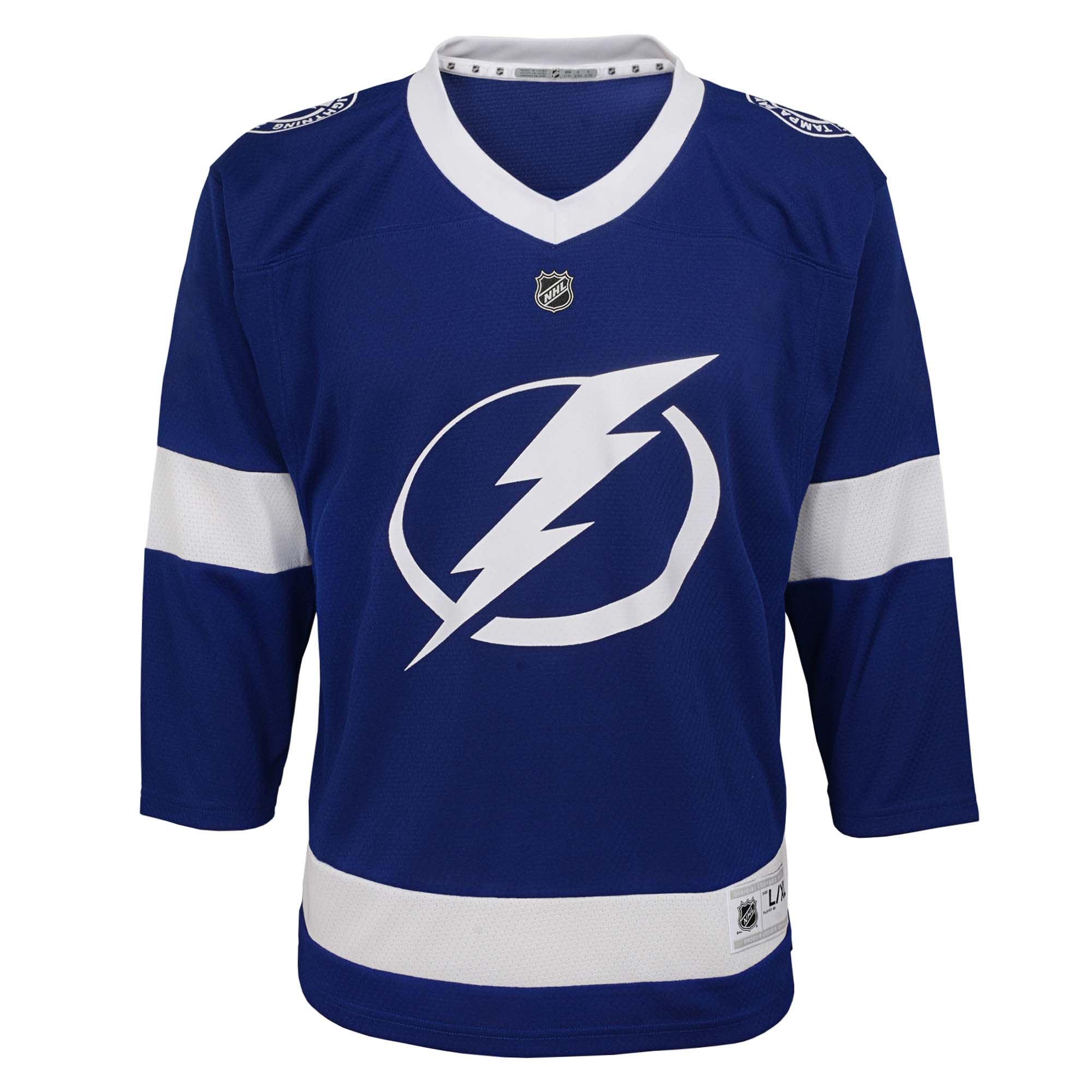 Tampa Bay Lightning Toddler Home Replica Jersey – Blue