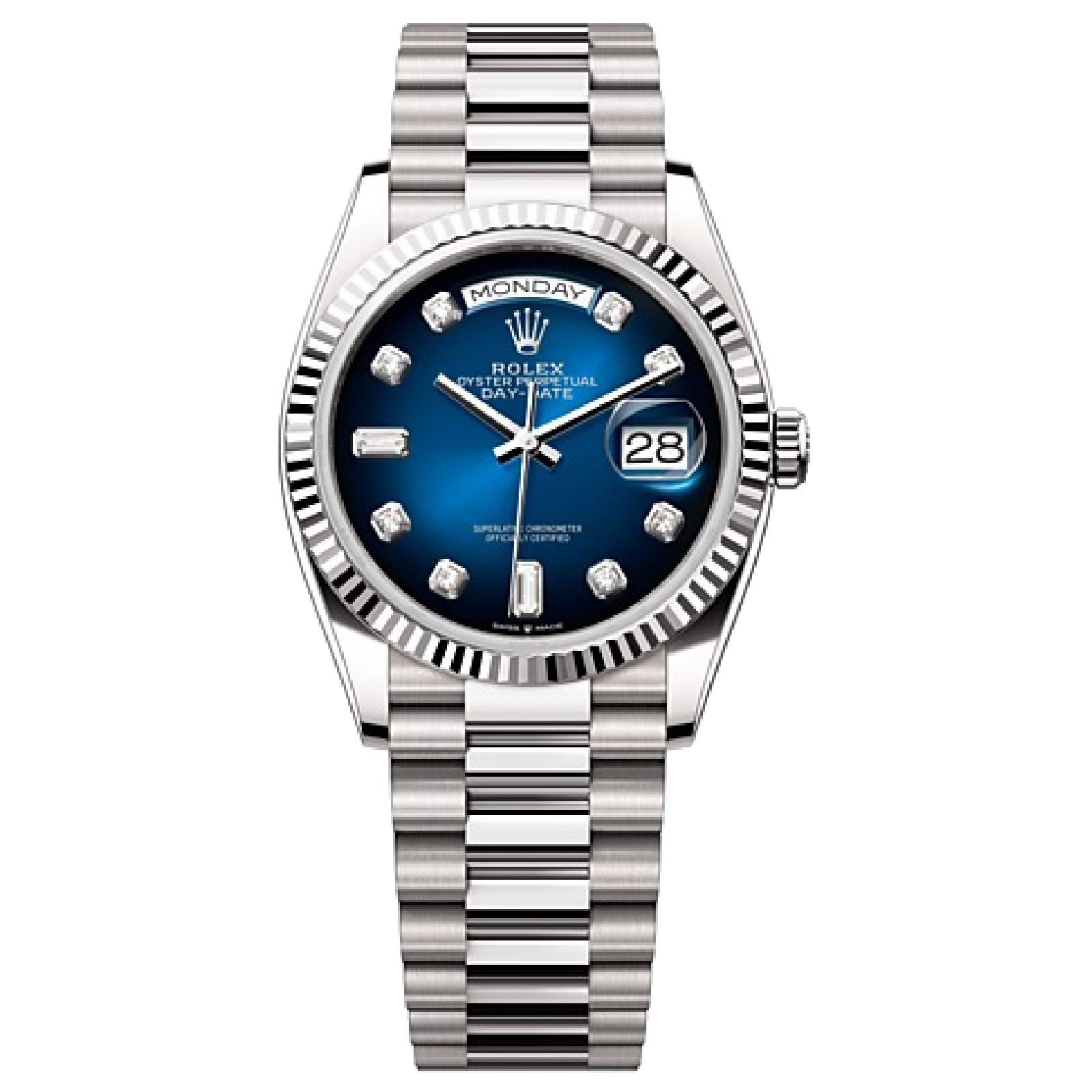 Rolex DAY-DATE Oyster, 306 mm, white gold M128239-0023