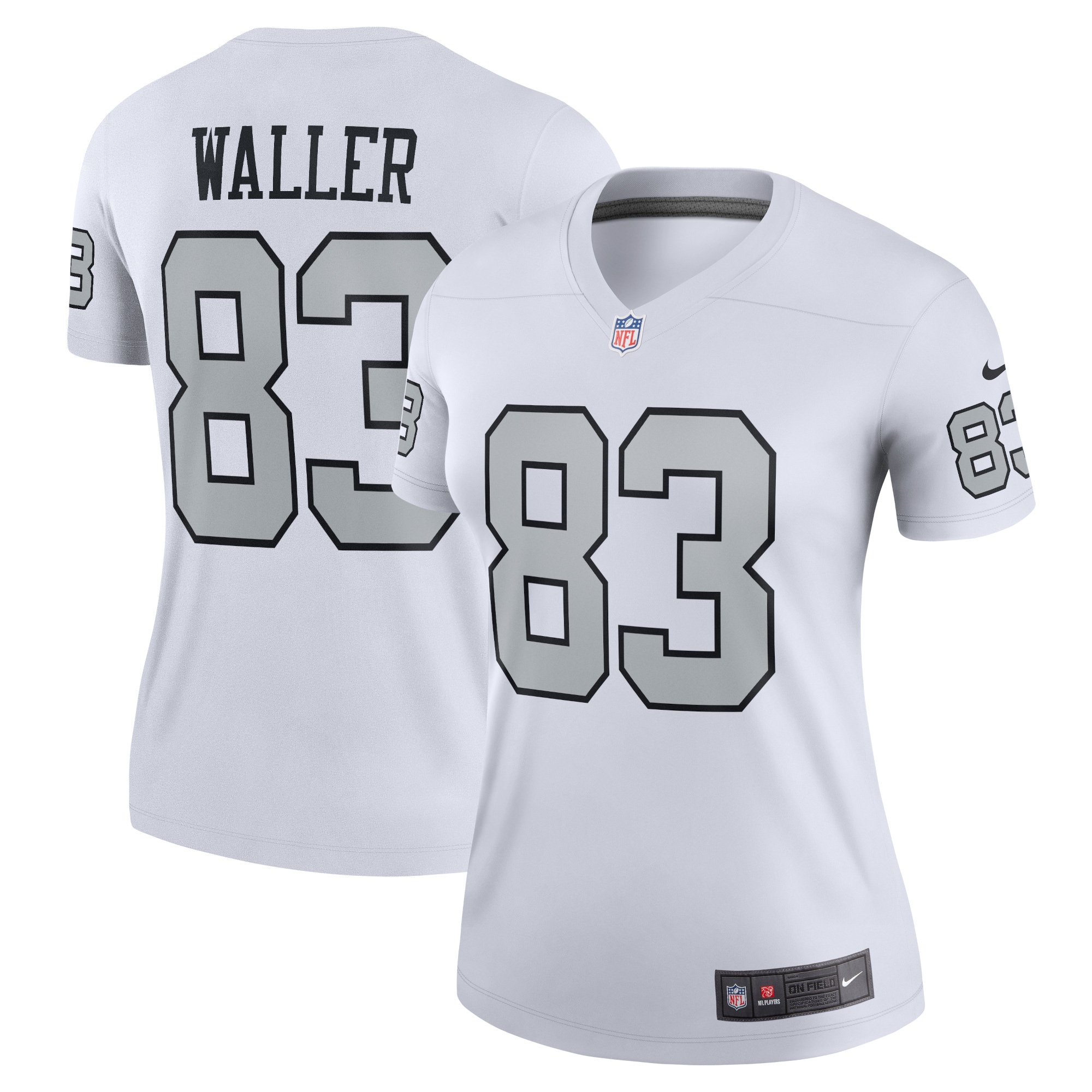 Darren Waller Las Vegas Raiders Nike Women's Alternate Legend Jersey - White