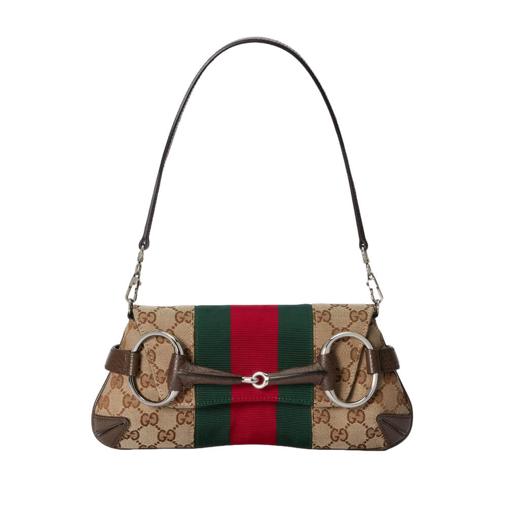 Gucci GG Horsebit Chain Small Shoulder Bag