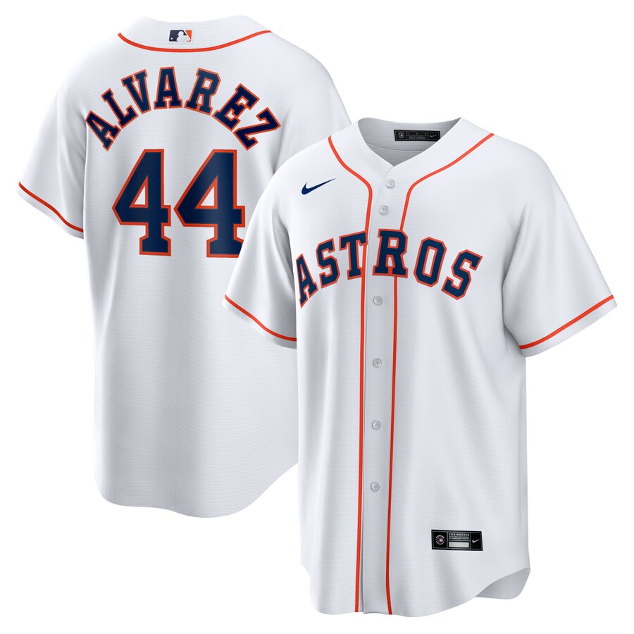 Yordan alvarez Houston Astros Home Player Jersey White