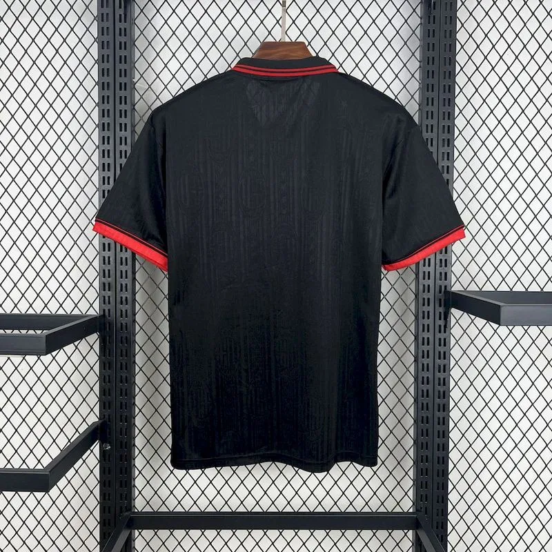 Retro 1997-98 AC Milan 2 Away BAGGIO BARESI VIEIRA ALBERRTINI Football jersey