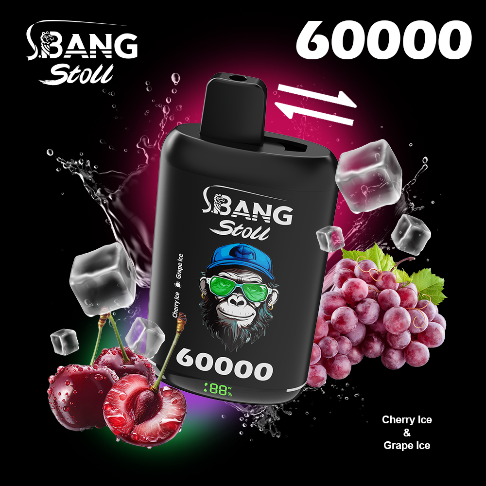 Bang Stoll 60K Puffs 2-in-1 Prefilled Vape | Dual Flavor, Rechargeable