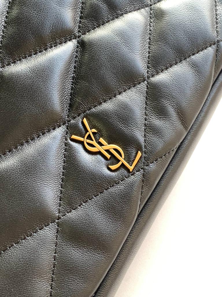 Saint Laurent The 87 Bag Quilted Black 25Cm
