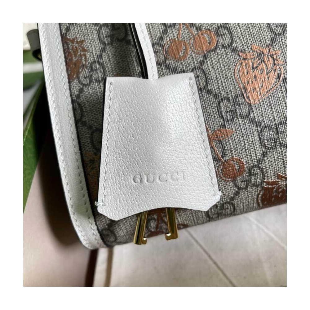 Gucci Padlock Small Berry Tote Bag