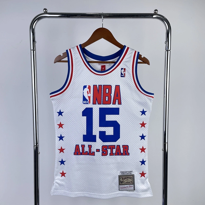 2003 NBA All Star Game (15 CARTER) Basketball Jersey