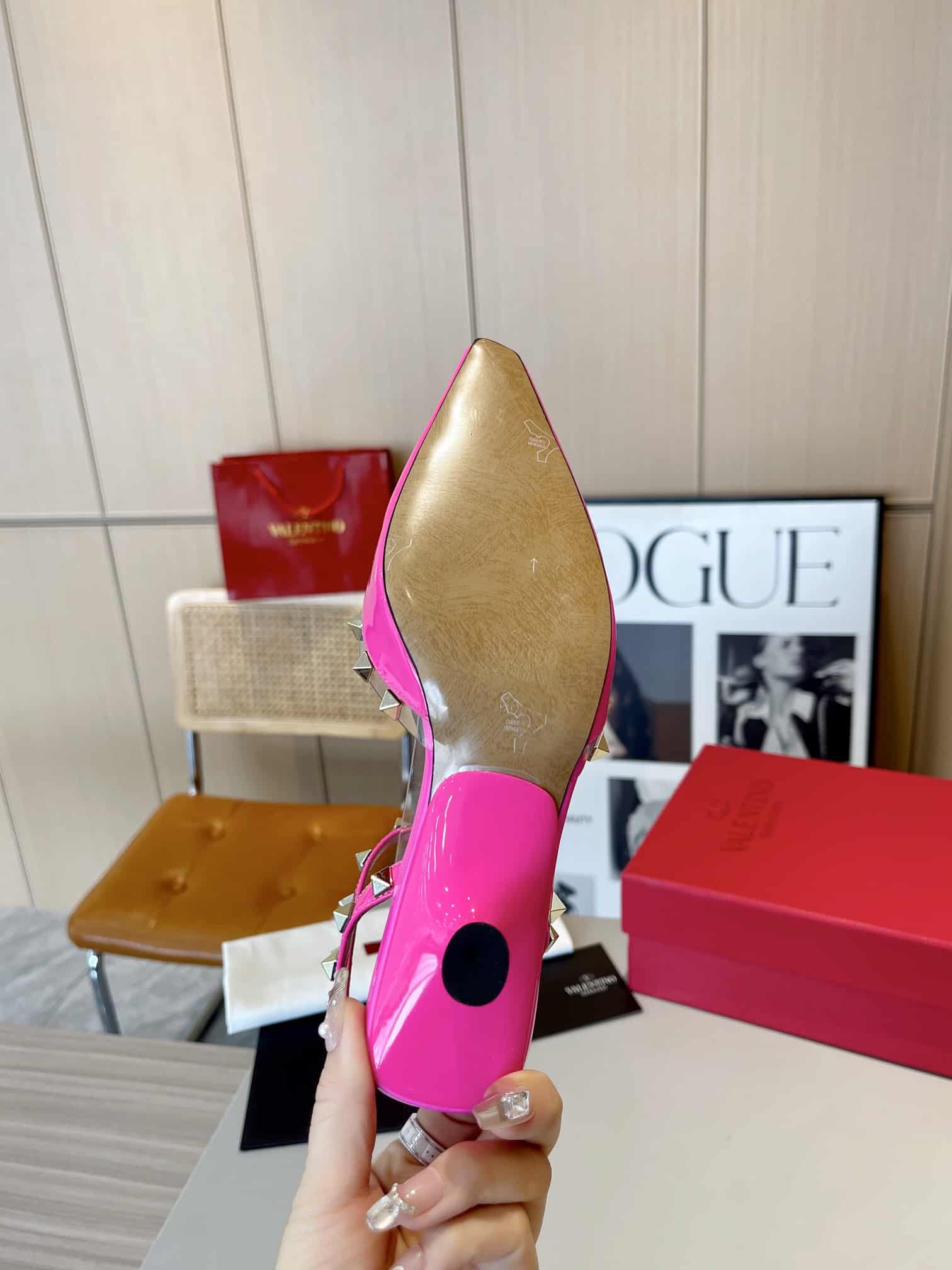 Valentino Garavani Rockstud Couture Pumps Pink