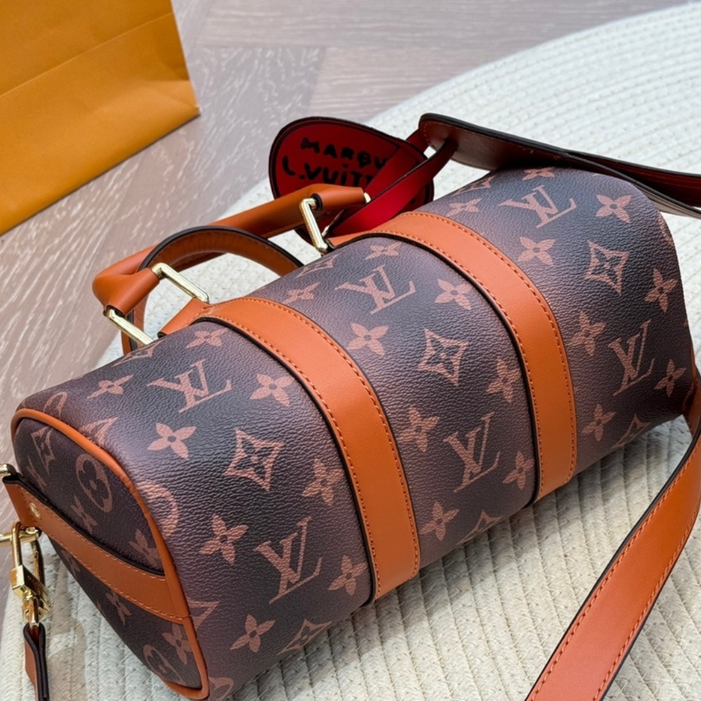 Louis Vuitton Keepall Bandoulière 25 Monogram Other Canvas Brown 25Cm M11542