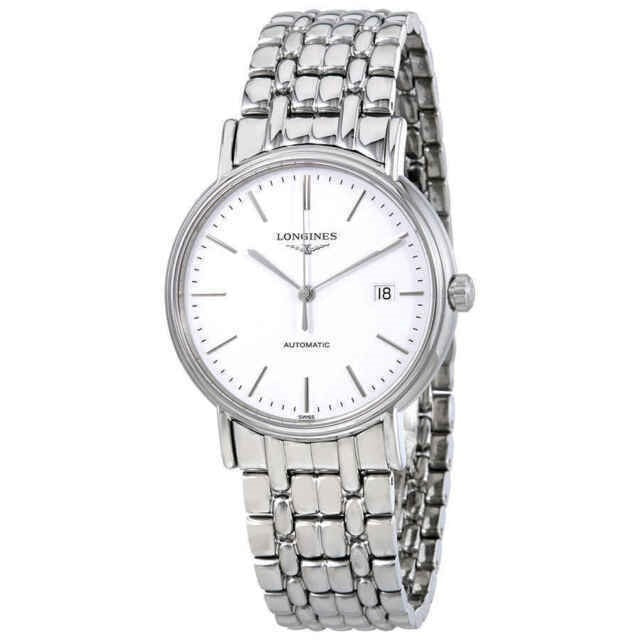 Longines Men's L4.921.4.12.6  Presence Stainless Steel Watch