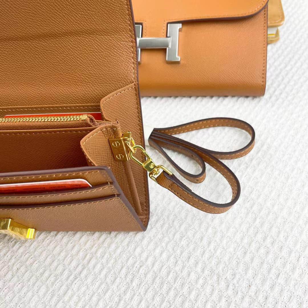 Hermes Constance Bag To Go Gold Epsom Gold Hardware 22Cm