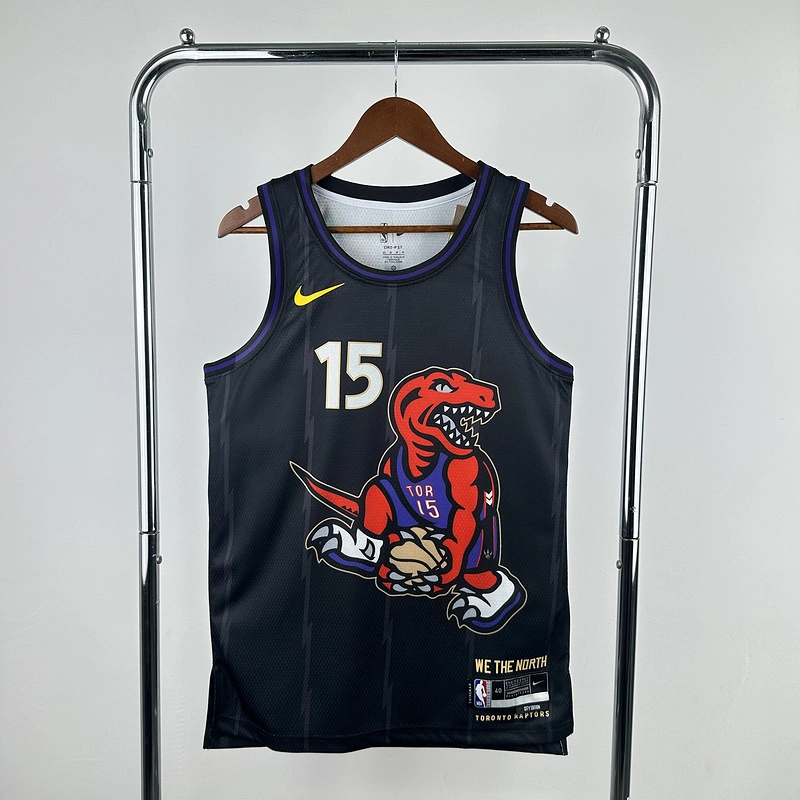 2025 NBA Toronto Raptors 15 CARTER Basketball Jersey