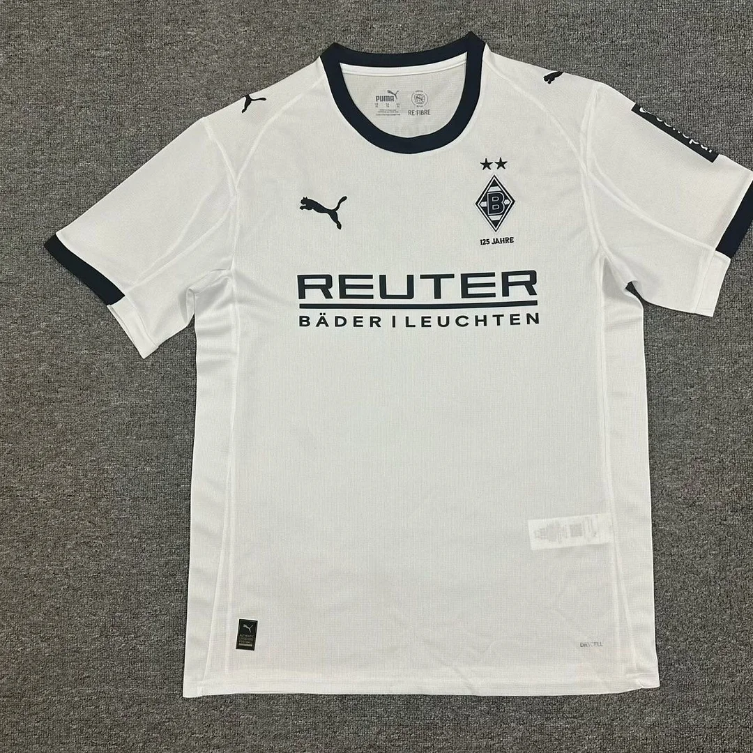 2025/2026 Bundesliga Monchengladbach Team Home Football Jersey
