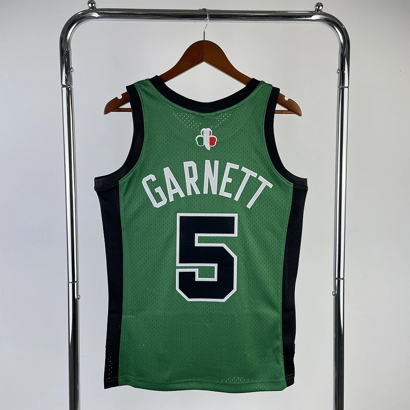 2007 NBA Boston Celtics (5 GARNETT) Basketball Jersey