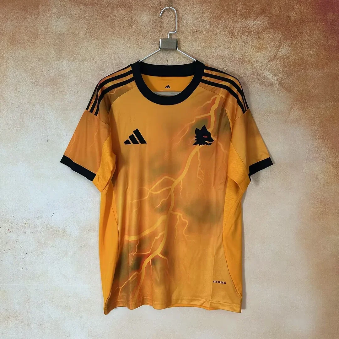 2025/2026 Serie A AS Roma Team Away Football Jersey