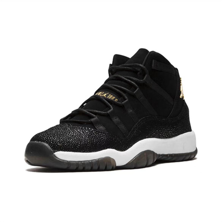 Air Jordan 11 Retro Heiress Black for Woman and Man 36-47