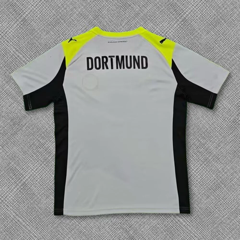 2025/2026 Bundesliga Dortmund Team Away Football Jersey