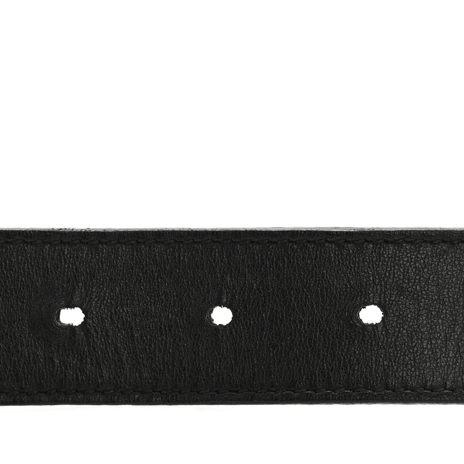 GG Supreme Monogram Plutone Calfskin Double G Reversible 75 30 Belt Beige Ebony New Acero