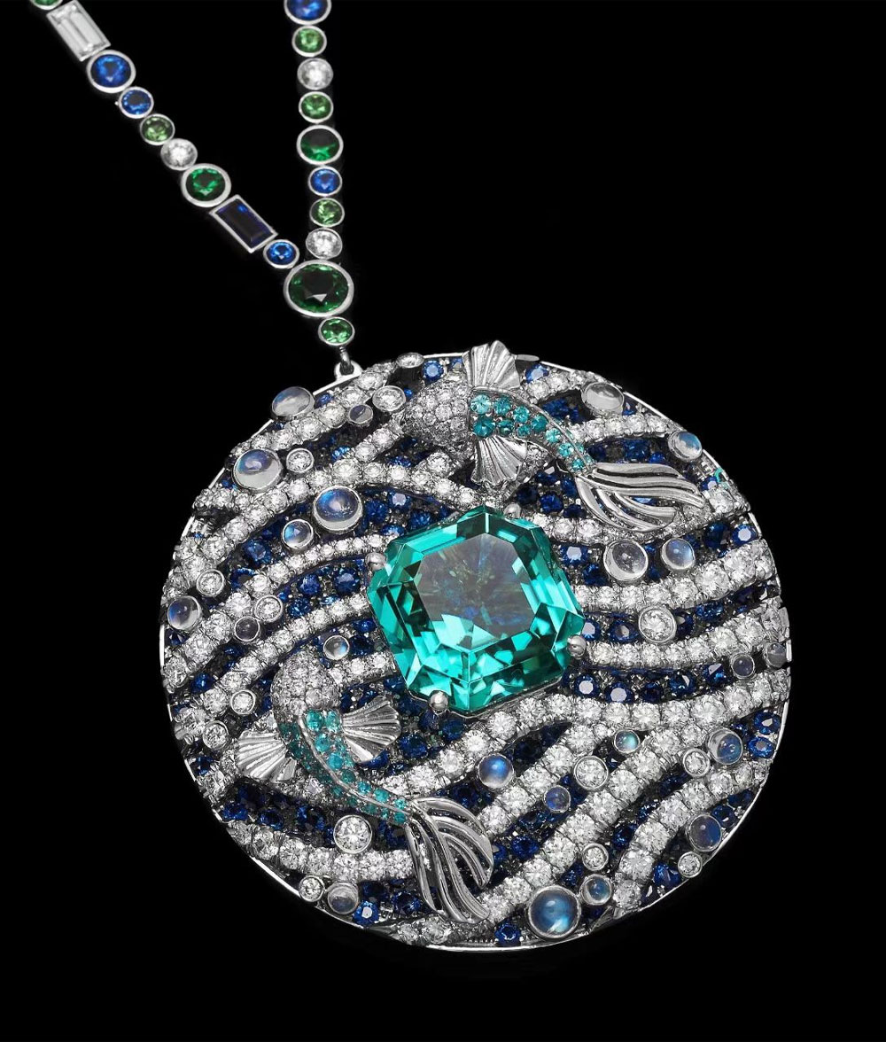 Tiffany BlueBook Pendant Necklace