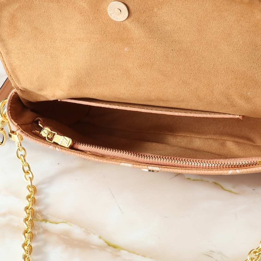 Louis Vuitton Ivy Bag Monogram Empreinte Cream 23.5Cm M12758