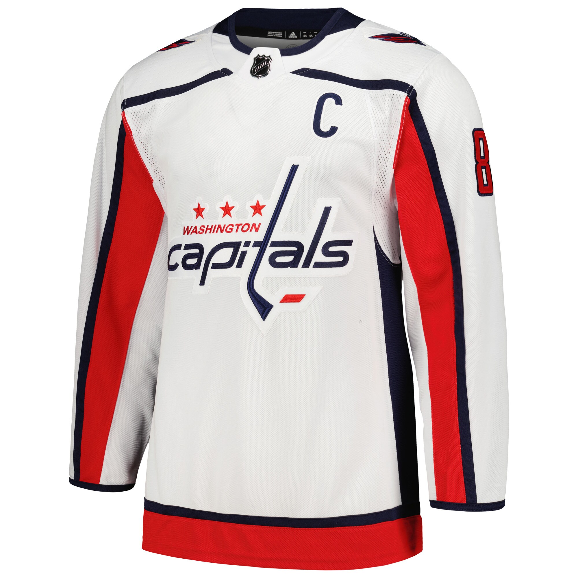 Alexander Ovechkin Washington Capitals adidas Away Captain Primegreen Authentic Player Jersey – White