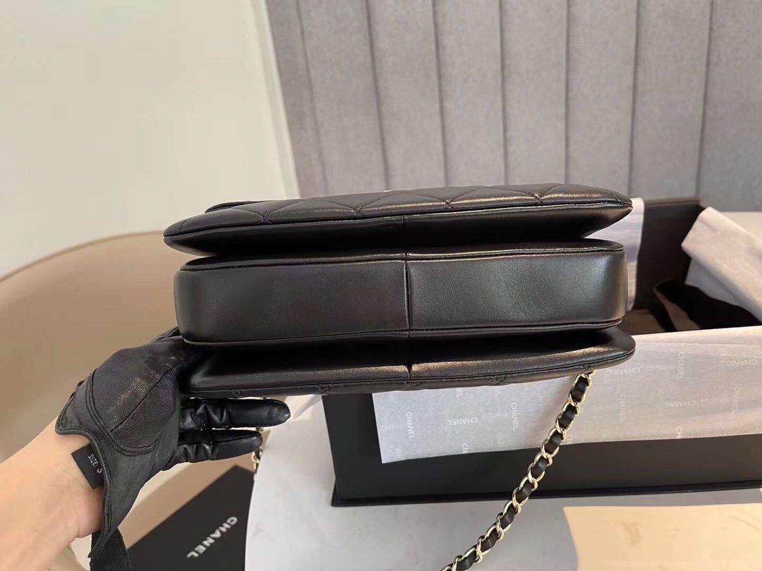 Chanel Cc Trendy Bag Black 25Cm
