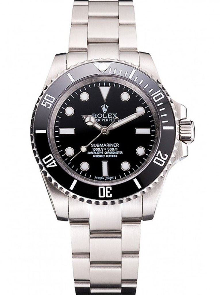 Rolex Submariner 40mm Black Dial 114060