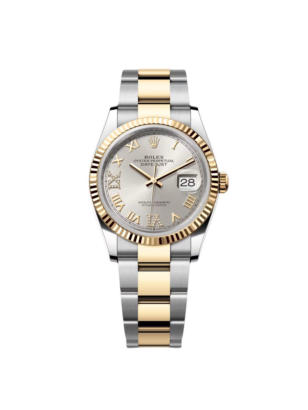 Rolex  Datejust 36mm 126233 Silver Dial Jubilee Bracelet Watch