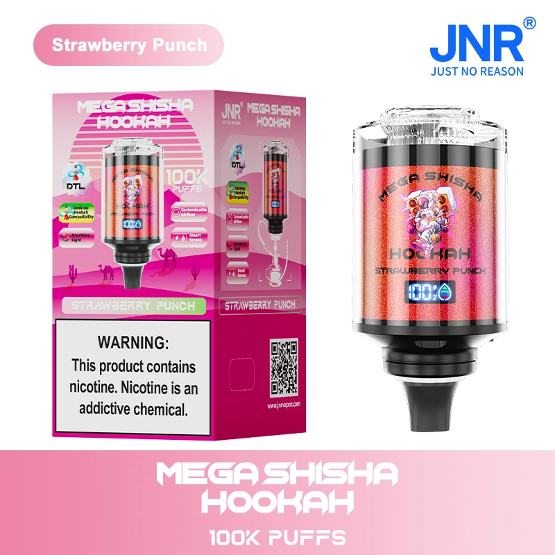 JNR Mega Shisha Hookah 100K Disposable Vape