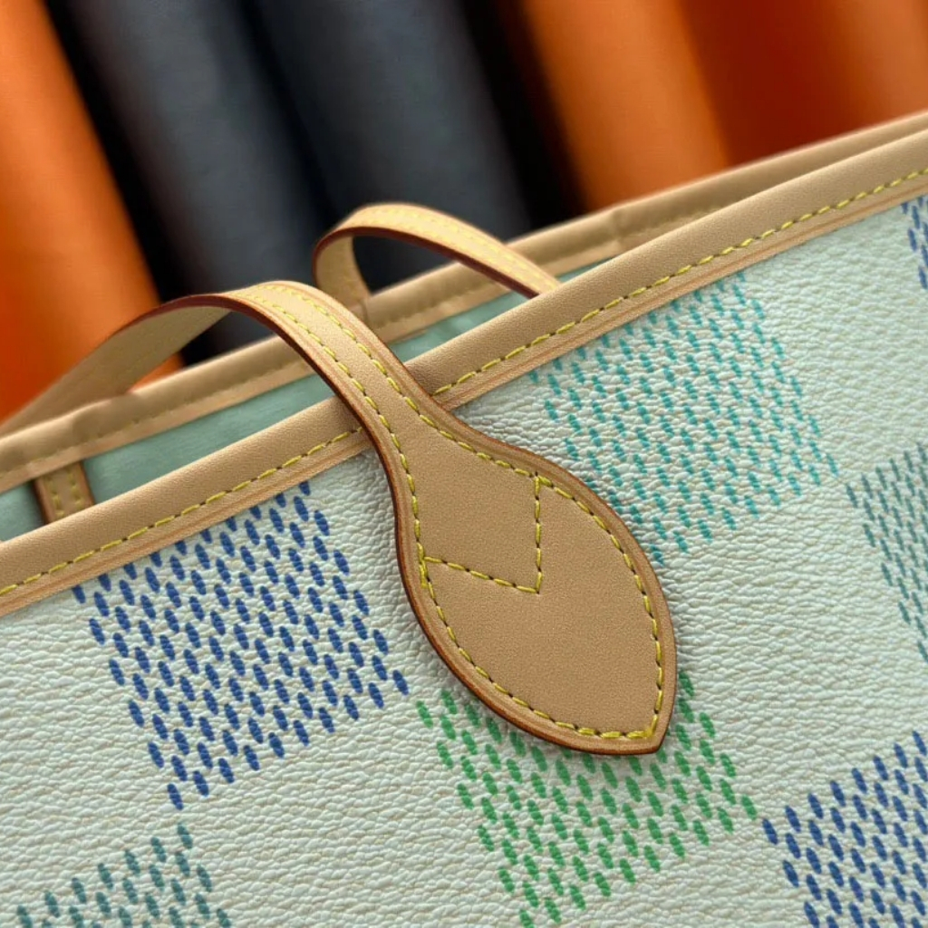 Louis Vuitton Neverfull MM Damier Canvas Pistachio 31Cm