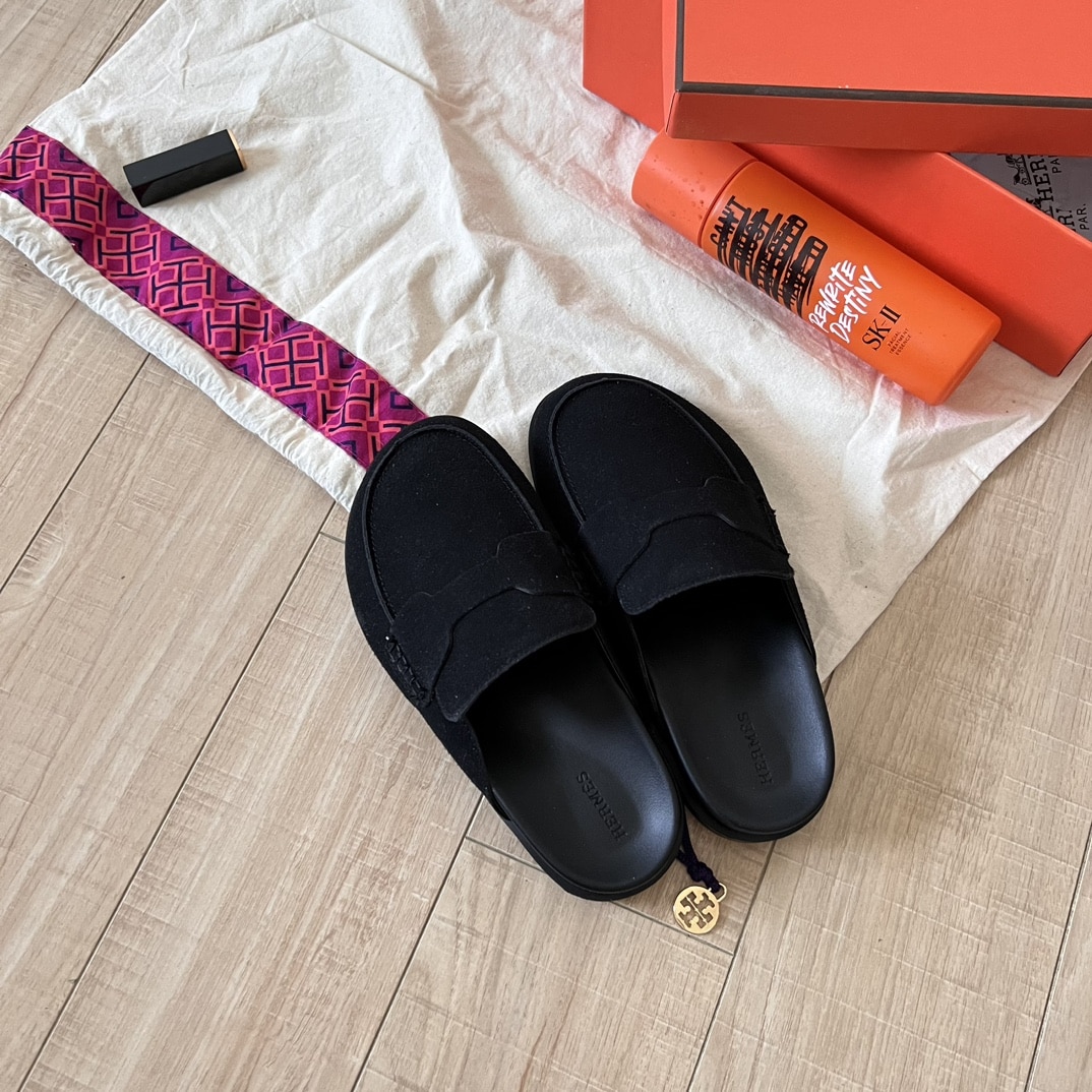 Hermes Go Mule Noir H231222Z 02370