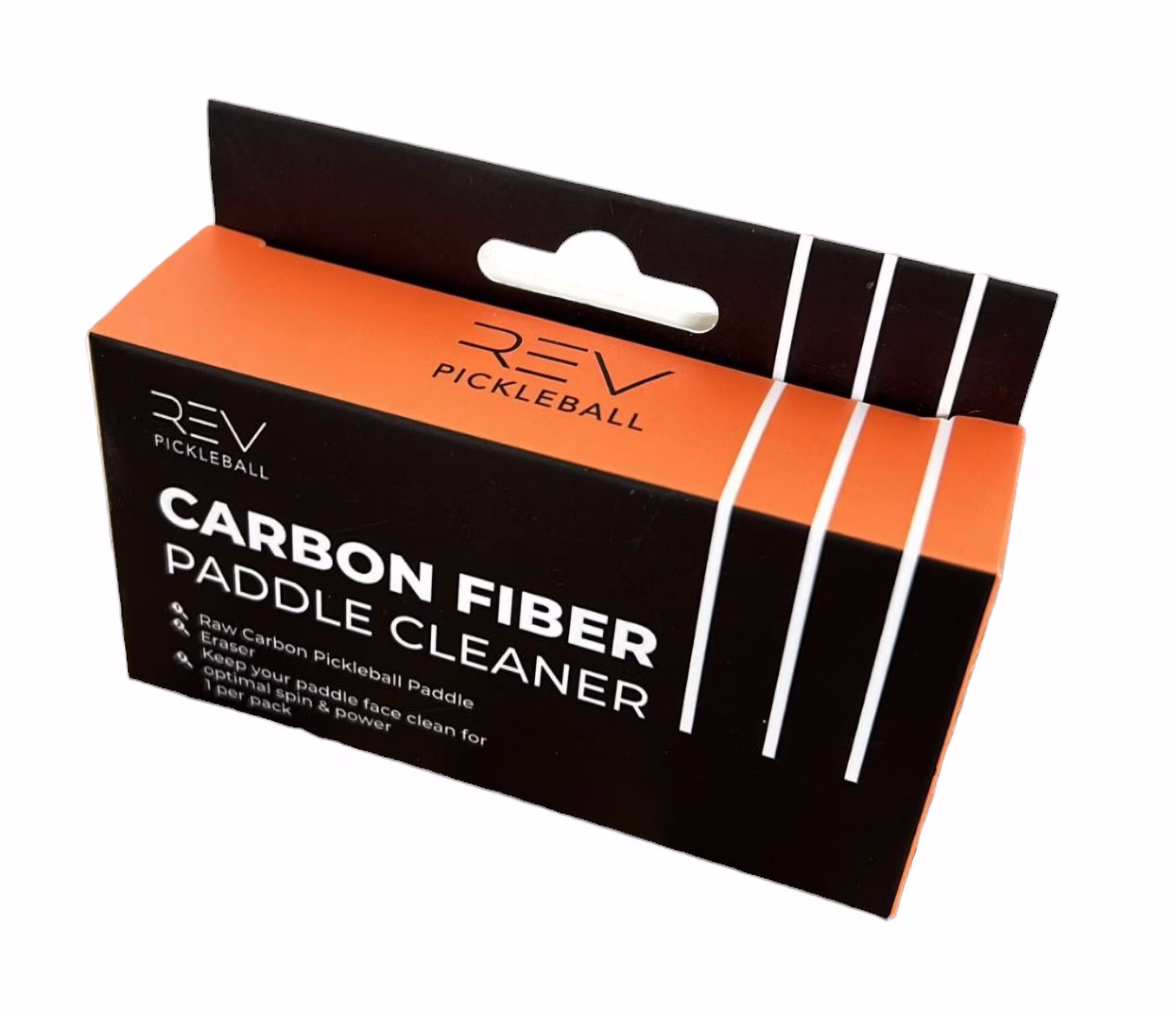 REV Raw Carbon Fiber Pickleball Paddle Eraser/Cleaner